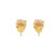 10K Yellow Gold Diamond Earrings 0.95ct 