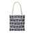 Patristic Nectar Navy Blue Tote Bag — Everyday Work & School Carryall