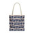 Patristic Nectar Navy Blue Tote Bag — Everyday Work & School Carryall
