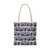Patristic Nectar Navy Blue Tote Bag — Everyday Work & School Carryall