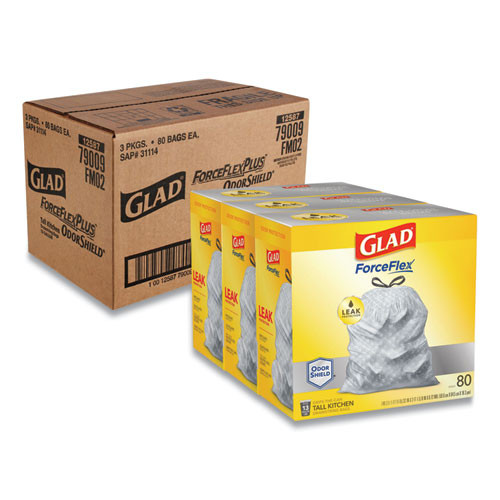 Glad® Tall Kitchen Drawstring Trash Bags