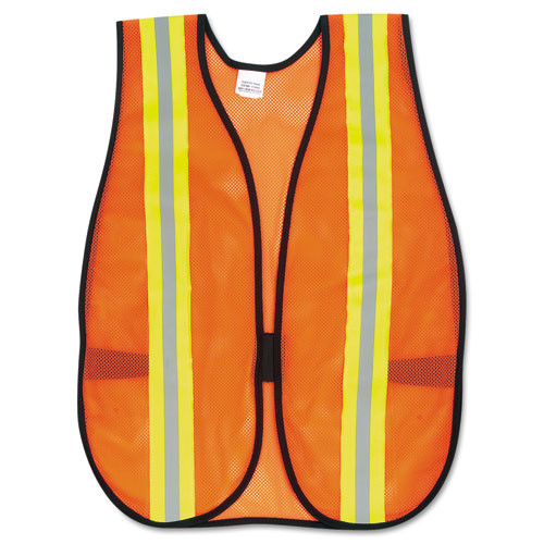 MCR™ Safety Orange Safety Vest