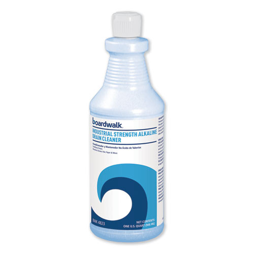 Boardwalk® Industrial Strength Alkaline Drain Cleaner