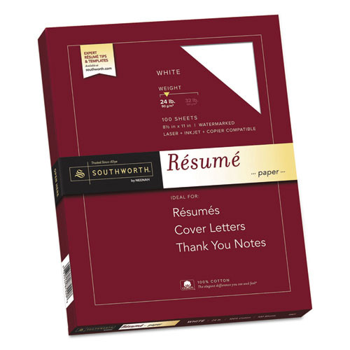 Southworth® 100% Cotton Resume Paper