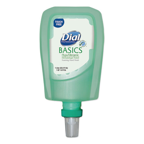 Dial® Professional Basics Hypoallergenic Foaming Hand Wash Refill For Fit Touch Free Dispenser