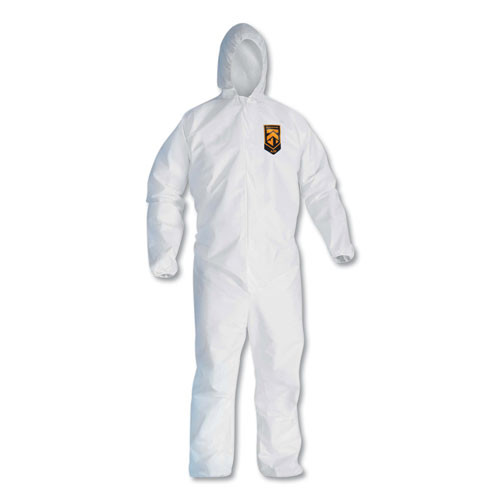 KleenGuard™ A20 Elastic Back, Cuff And Ankles Hooded Coveralls