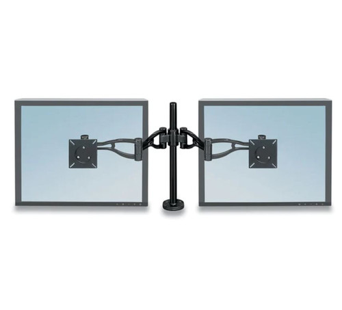 Depth Adjustable Dual Monitor Arm