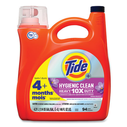 Tide® Hygienic Clean Heavy 10x Duty Liquid Laundry Detergent