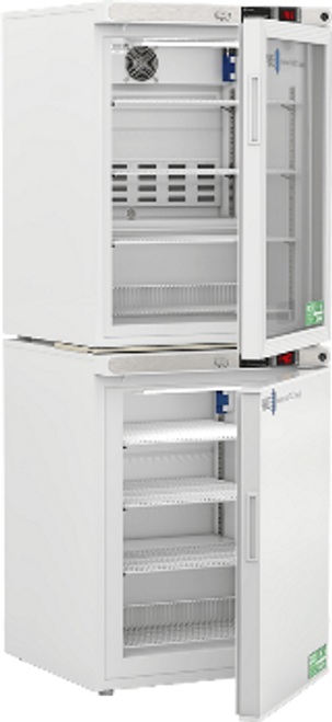 10 cu. ft. Glass Door Laboratory Combo Refrigerator/Freezer