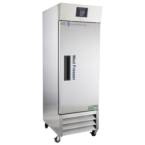 American BioTech Supply PH-ABT-HC-SSP-23FA3 23 cu. ft. Solid Door Stainless Steel Auto Defrost Pharmacy Freezer (-30°C)