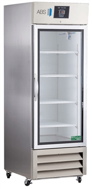 American BioTech Supply PH-ABT-HC-SSP-23G 23 cu. ft. Glass Door Stainless Steel Pharmacy Refrigerator