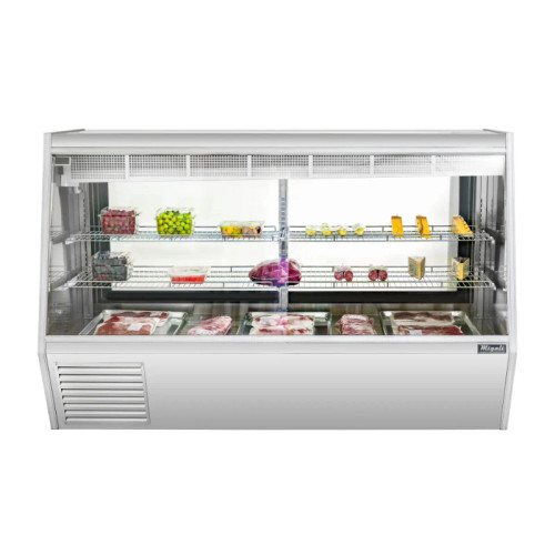 Migali® C-DS-7 7ft. Deli Display Case, Straight Glass