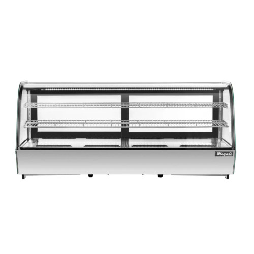 Migali® C-88CTC-60 60” Wide Counter-Top Straight Glass Display Case Refrigerator