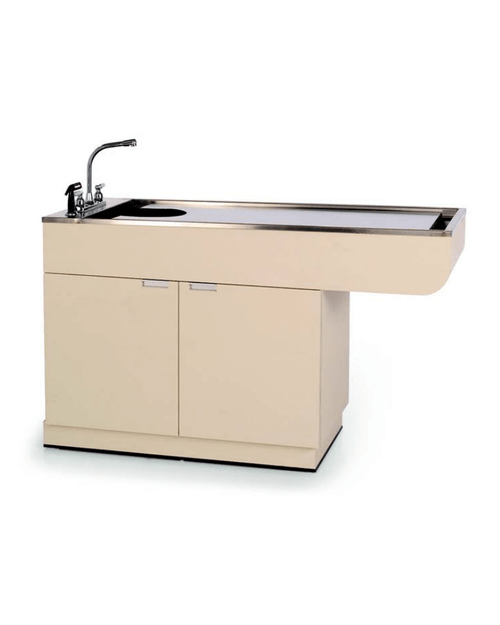 Infinium Petlift Veterinary 60in Wet Table Cabinet with Knee Space