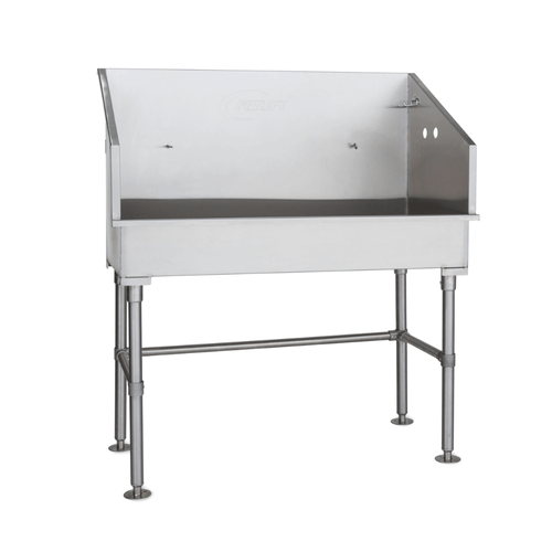 Infinium Petlift Rascal Hi-Rise Stainless Veterinary Bath Tub – 48in