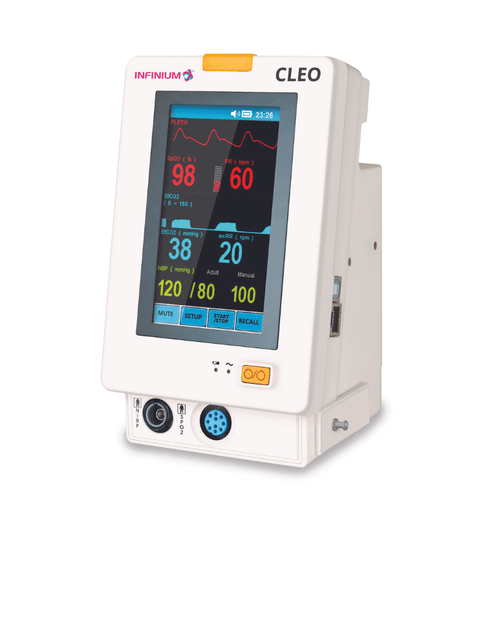 Infinium Cleo Compact EtCO2 Monitor with Vitals Infinium Cleo Compact EtCO2 Monitor with Vitals