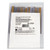 Self-adhesive Label Holders, Top Load, 1 X 6, Clear, 50/pack