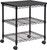 3 Shelves Desk Side Wire Machine Stand