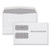 1099 Double Window Envelope, Commercial Flap, Gummed Closure, 5.63 X 9, White, 24/pack