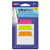 Ultra Tabs Repositionable Tabs, Standard: 2" X 1.5", 1/5-cut, Assorted Neon Colors, 24/pack