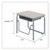 Alphabetter 2.0 Height-adjustable Student Desk