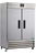 American BioTech Supply ABT-HC-SSP-49FA 49 cu. ft. Solid Door Stainless Steel Auto Defrost Laboratory Freezer