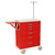 Harloff M-Series Tall Emergency Crash Cart with MD30-EMG1 Package, Standard Width, Six Drawers, Breakaway Lock