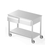 Infinium Stainless Mobile Prep & Exam Table with Drawer and Shelf