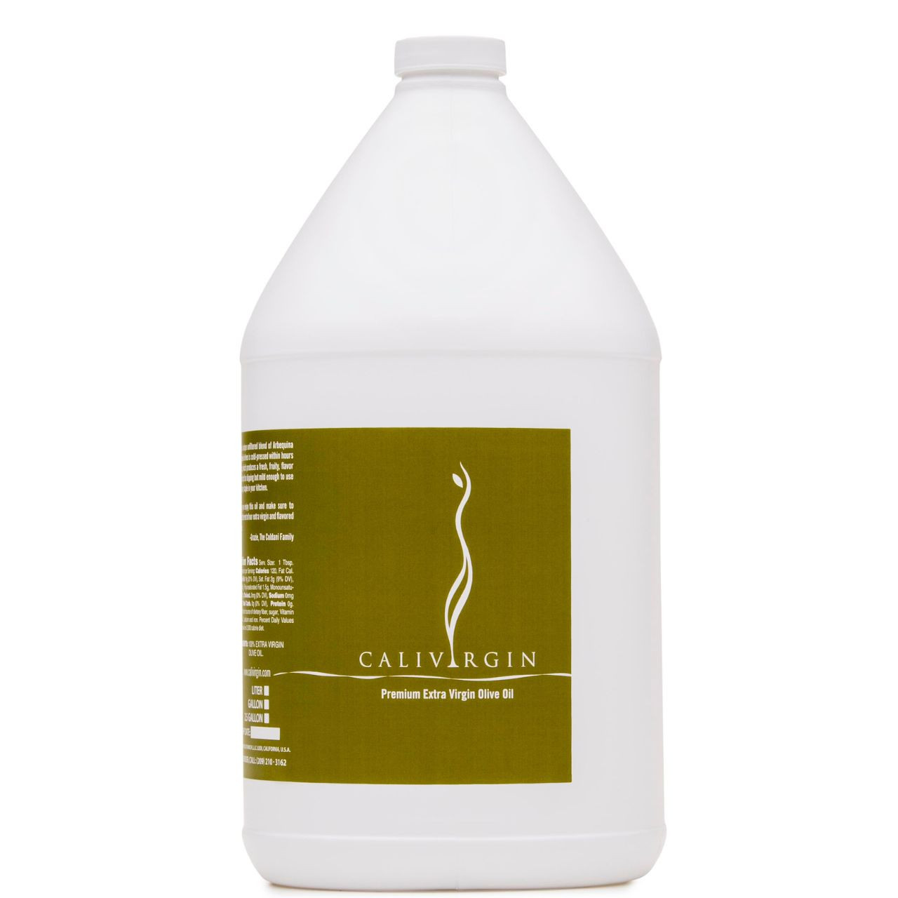 1 Gallon of Organic Extra Virgin Olive Oil Cold Pressed