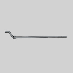 P031270-016-002 CRANK & HARDWARE 16" (9)