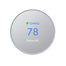 Nest Thermostat set to 78 degrees heating
