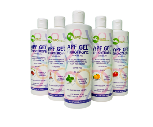 AllSmiles 60-Second A.P.F. Fluoride Gel Marshmallow 16.Oz/Btl