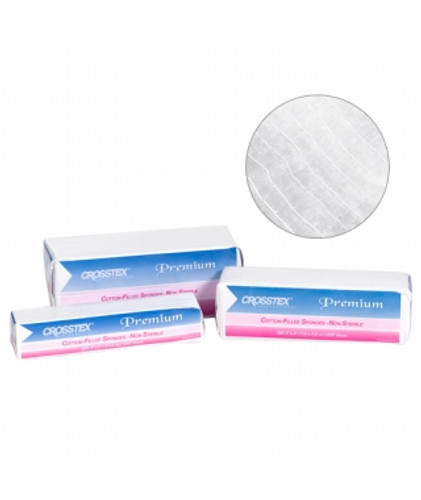 Exodontia Sponges - Cotton Filled - 2" X 2" Premium Sterile