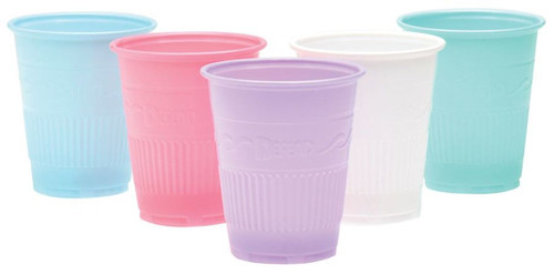 AllSmiles Peach Plastic Drinking Cups 5oz 1000/Case