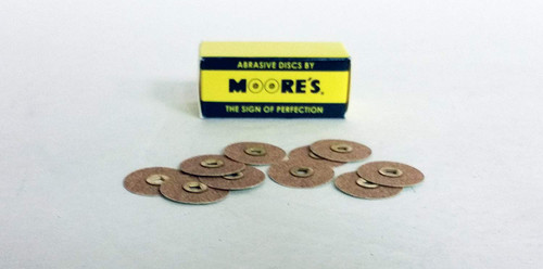 Moore Disc Garnet 3/4   Fine Bx/100