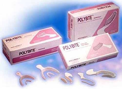 Polybite Disposable Bite Trays (Full Arch, 30 Pieces/Box)