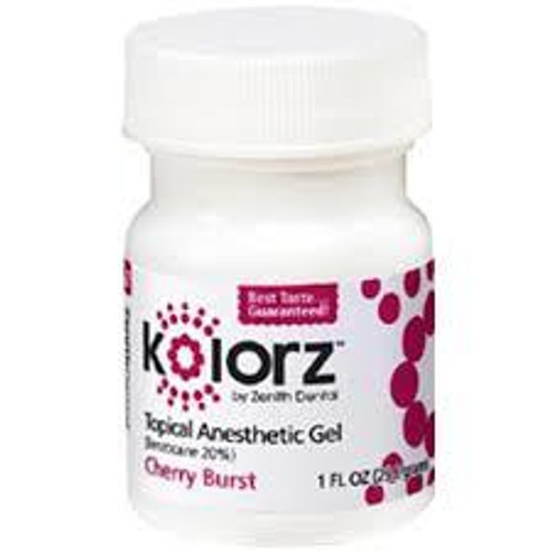 Zenith Kolorz Topical Gel Cherry Burst 1Oz