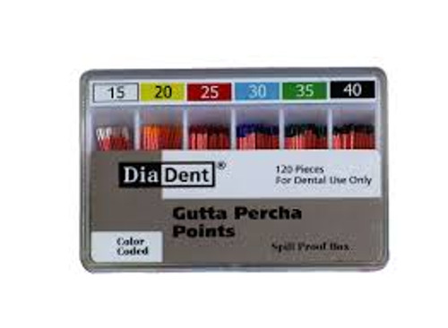 Diadent  Gutta Percha Pt #50  .04 Taper