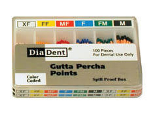 Diadent Gutta Percha Point X  Fine  Lm Cc