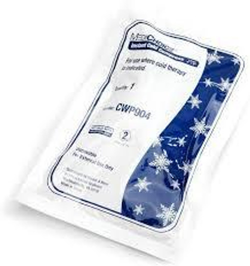 Disposable Instant Ice Pack Case Of 24 5X7   4511