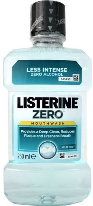 Listerine Zero 250mL 12Pk