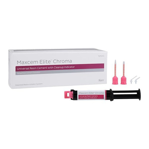 Kerr Maxcem Elite Chroma Liquid Cement Refill Kit Clear