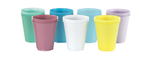 Medicom 5Oz Plastic Cups Mauve 1000