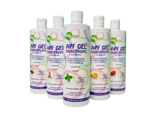 AllSmiles 60-Second A.P.F. Fluoride Gel Cherry 16.Oz/Btl