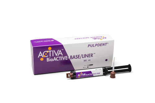 Pulpdent ActIva Bioactive Base/Liner Single Pk 5mL/7mL W/Tip