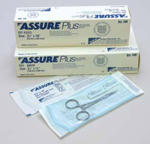 Assure Plus Pouches 2.75 X 10 (70mm X 255mm) Box Of 200