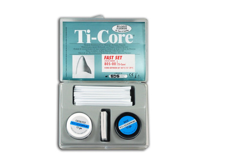 Ti-Core Build-Up Material W/ Fluoride Gray Fast Set