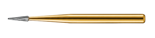 Kerr Trimming & Finishing 7642 Round End Taper Carbide Bur 12 Flute Friction Grip Shank 010 Size 5.7 mm Length 5 Pack