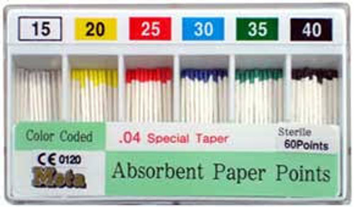 M&S  Absorbent Points #20 .04 Taper Cc 200/Bx