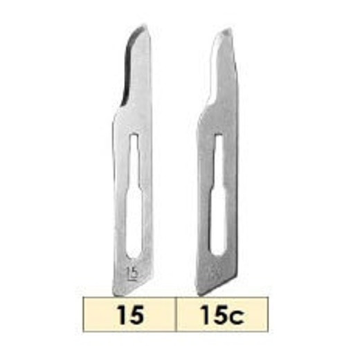 Surgical Blades #15C Stainless Steel 100/Box